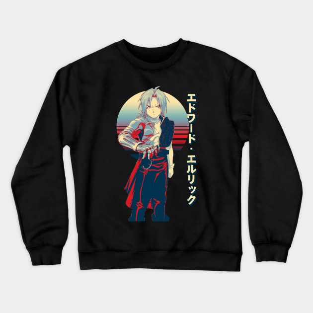 Edward Elric Crewneck Sweatshirt by Retrostyle